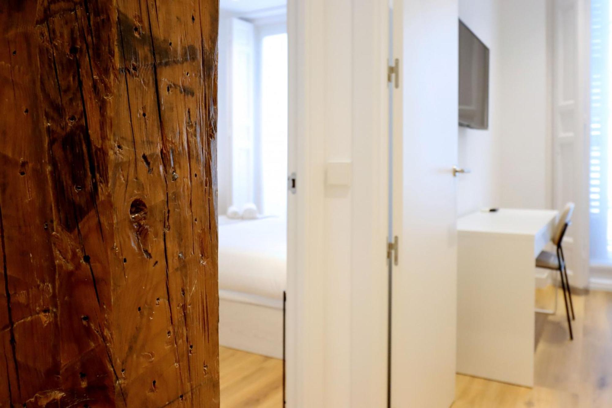 Justicia Centric Lejlighed Madrid Eksteriør billede